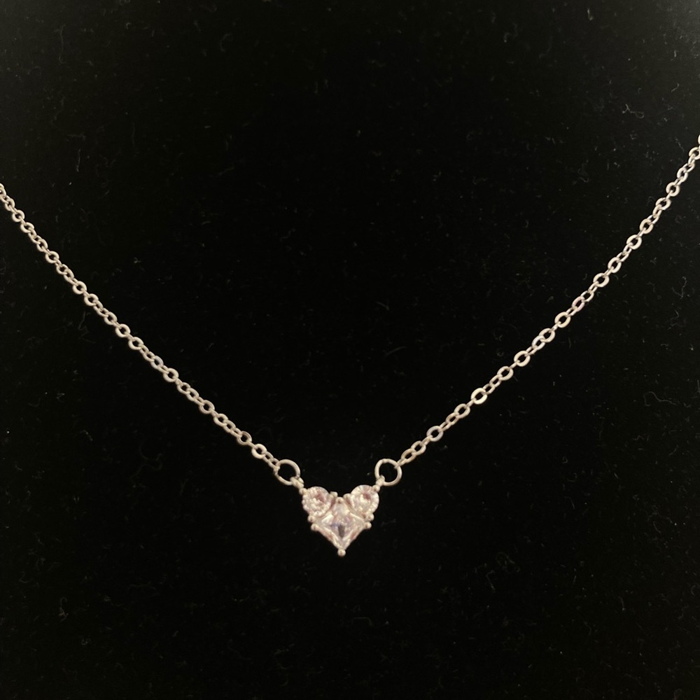 Heart Crystals Necklace